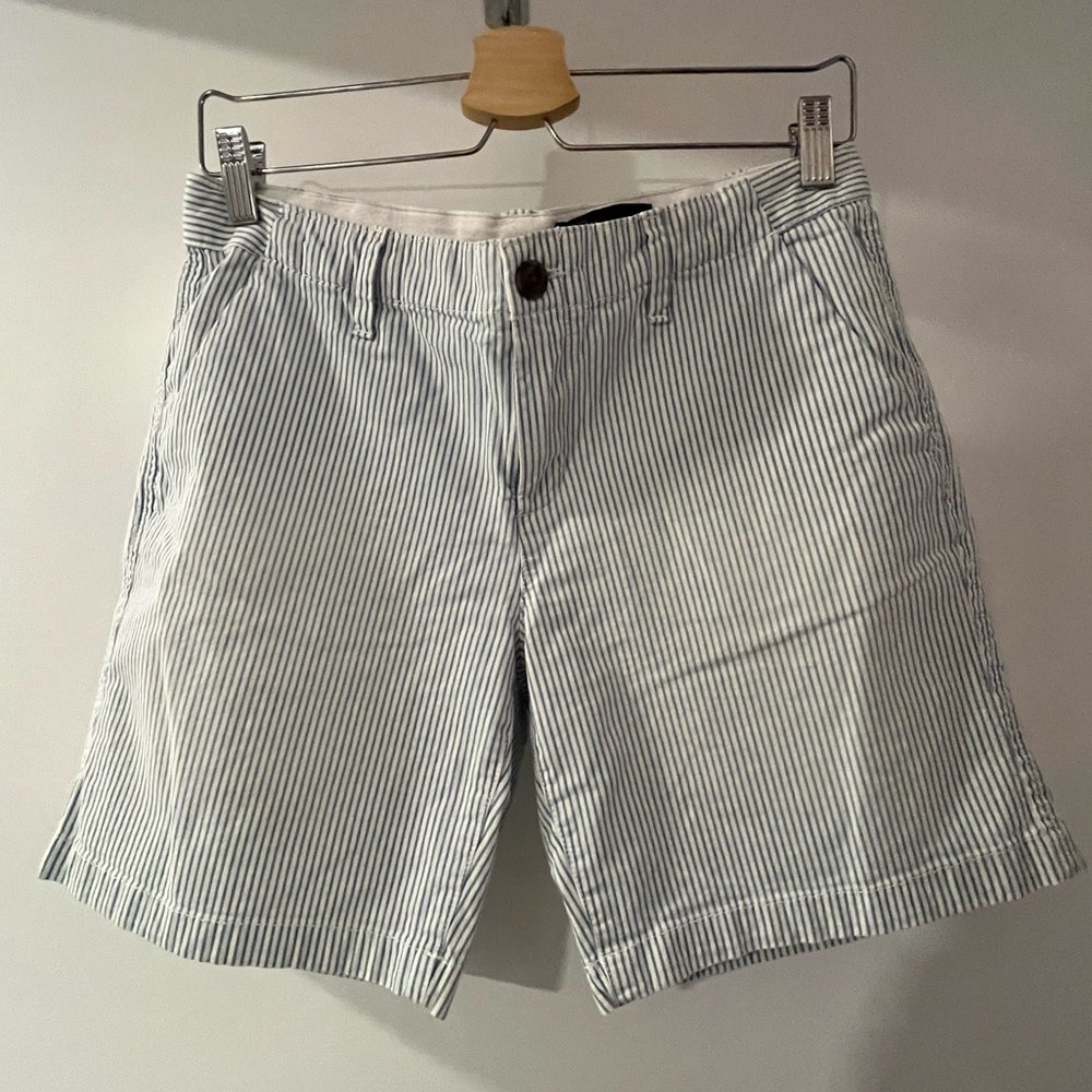 Gap faded stripe Bermuda shorts